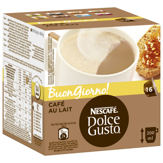 ESTUCHE DOLCE G. 12486521 CAFE AU LAIT 16CAP